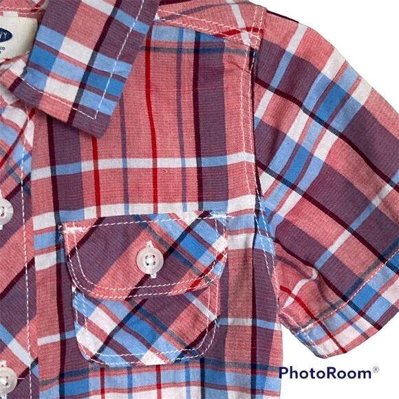 New with tags old navy baby polo plaid 18 to 24 months - Picture 4 of 10